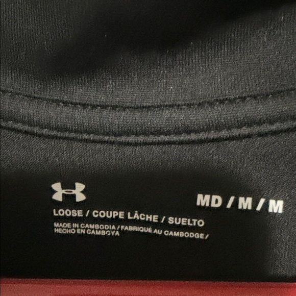 Men’s Under Armour Tech 2.0 Black Long Sleeve 1/2 zip {Medium} - Picture 4 of 8